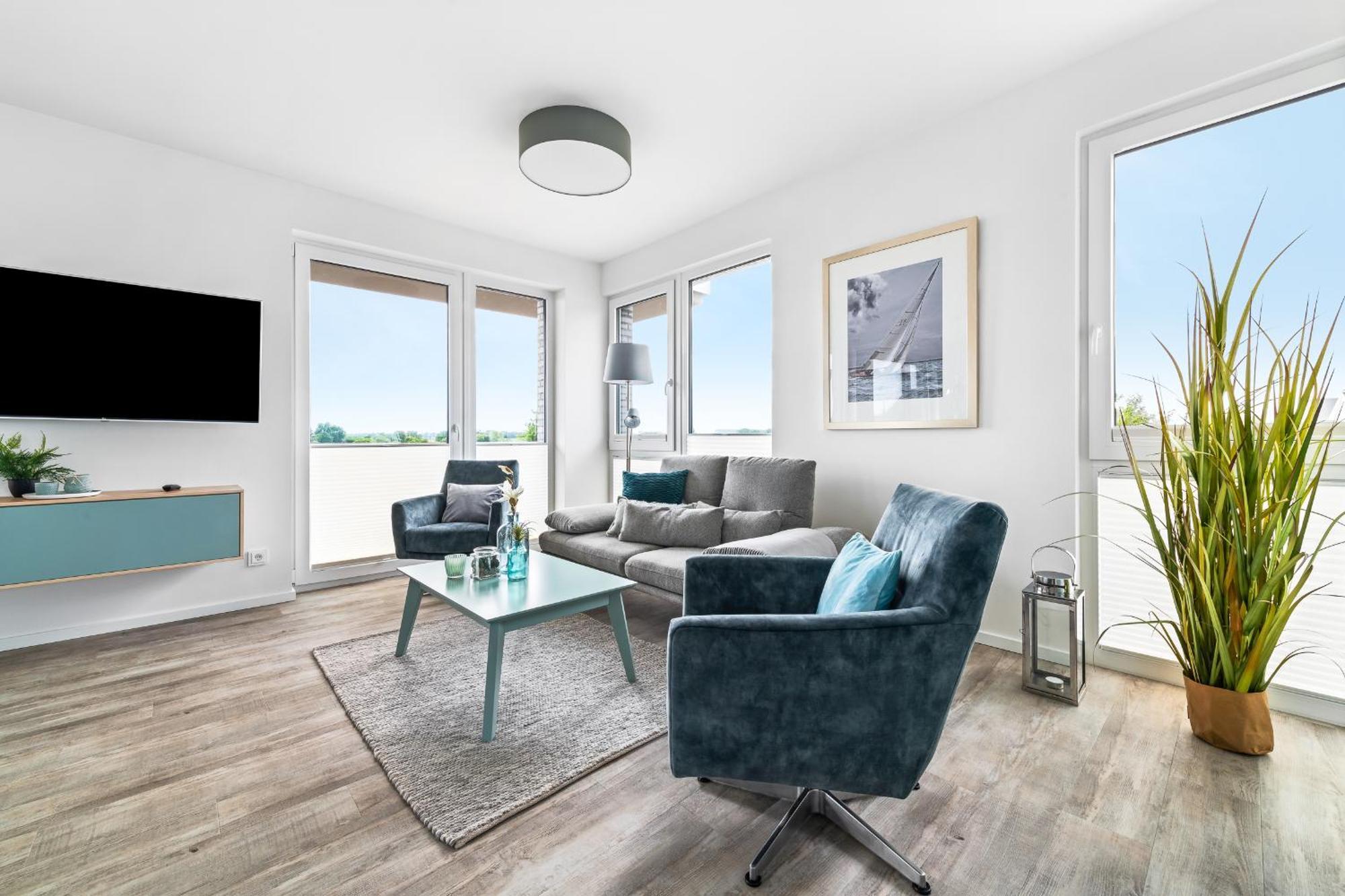 Beachterraceone - Eg, Meerblick, Terrasse, Kamin, Sauna Olpenitz Exterior photo