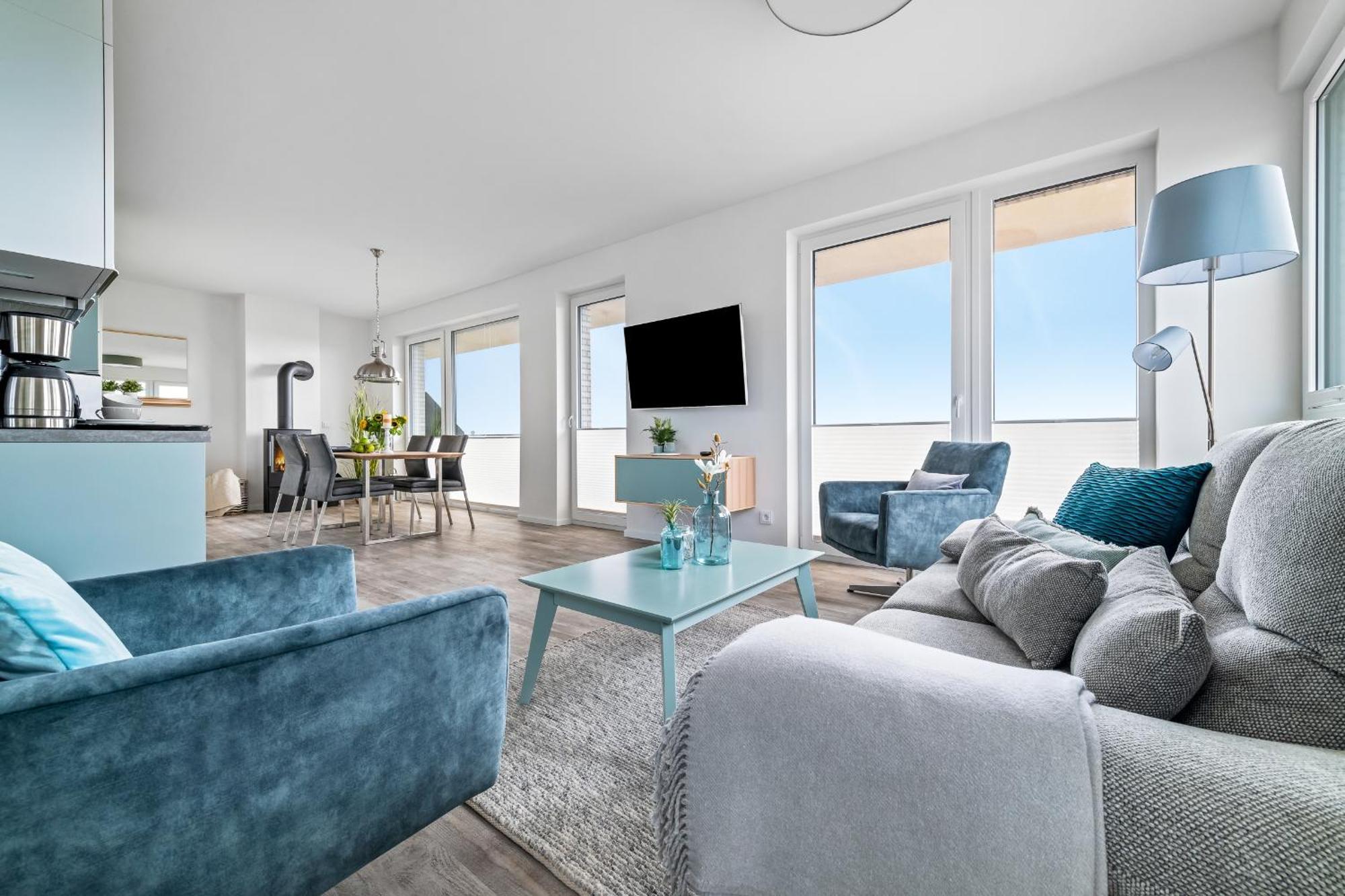 Beachterraceone - Eg, Meerblick, Terrasse, Kamin, Sauna Olpenitz Exterior photo